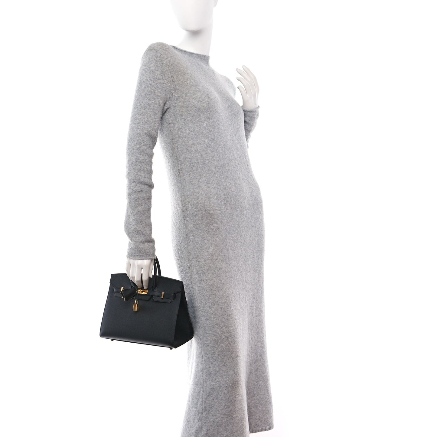 Epsom Birkin Sellier 25 Black