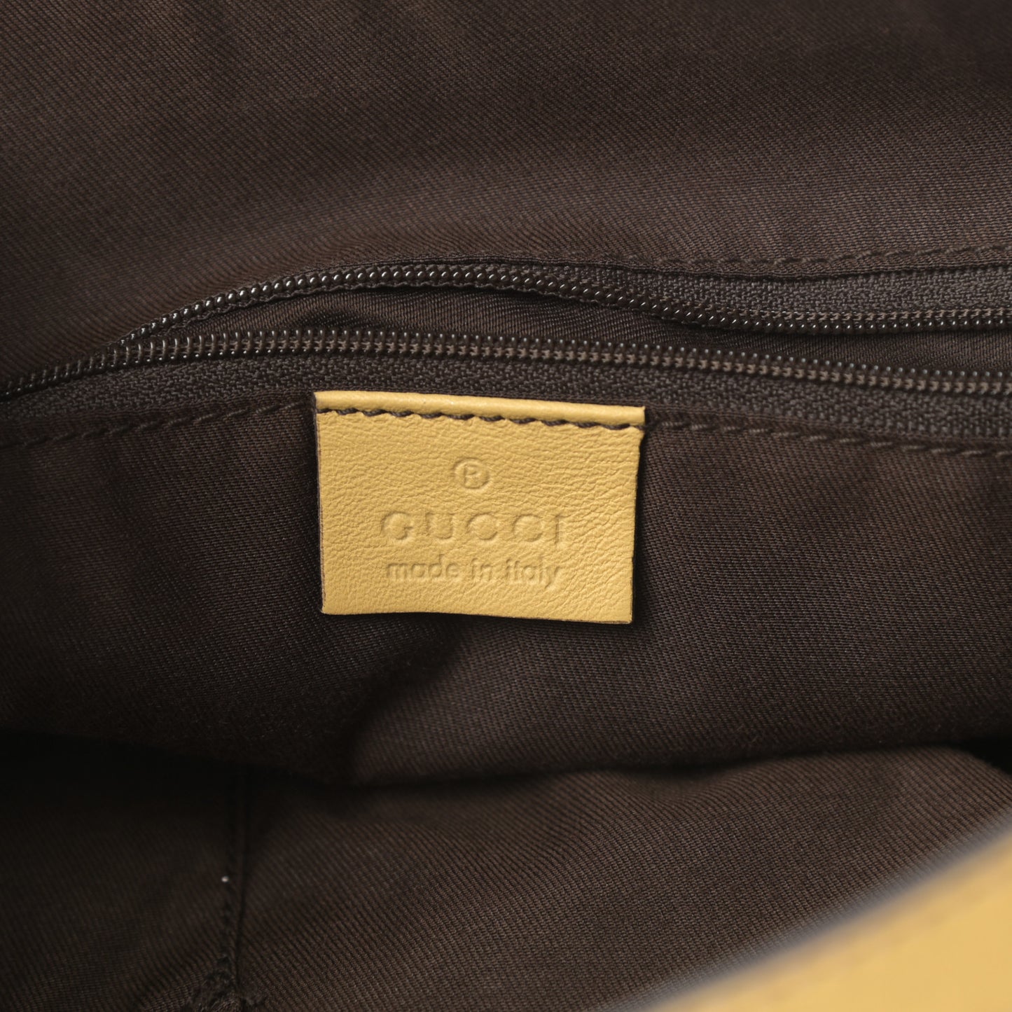 Monogram Large D Gold Ring Messenger Beige