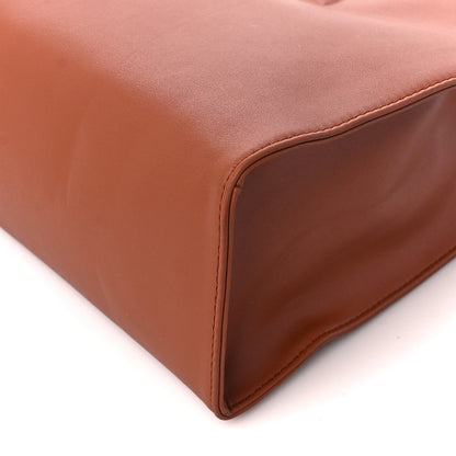 Telfar Vegan Leather Medium Shopping Bag Tan 10 of 11