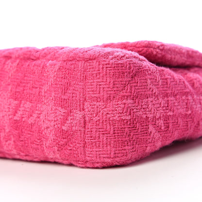Chanel Tweed Quilted Medium 19 Flap Pink 8 of 10