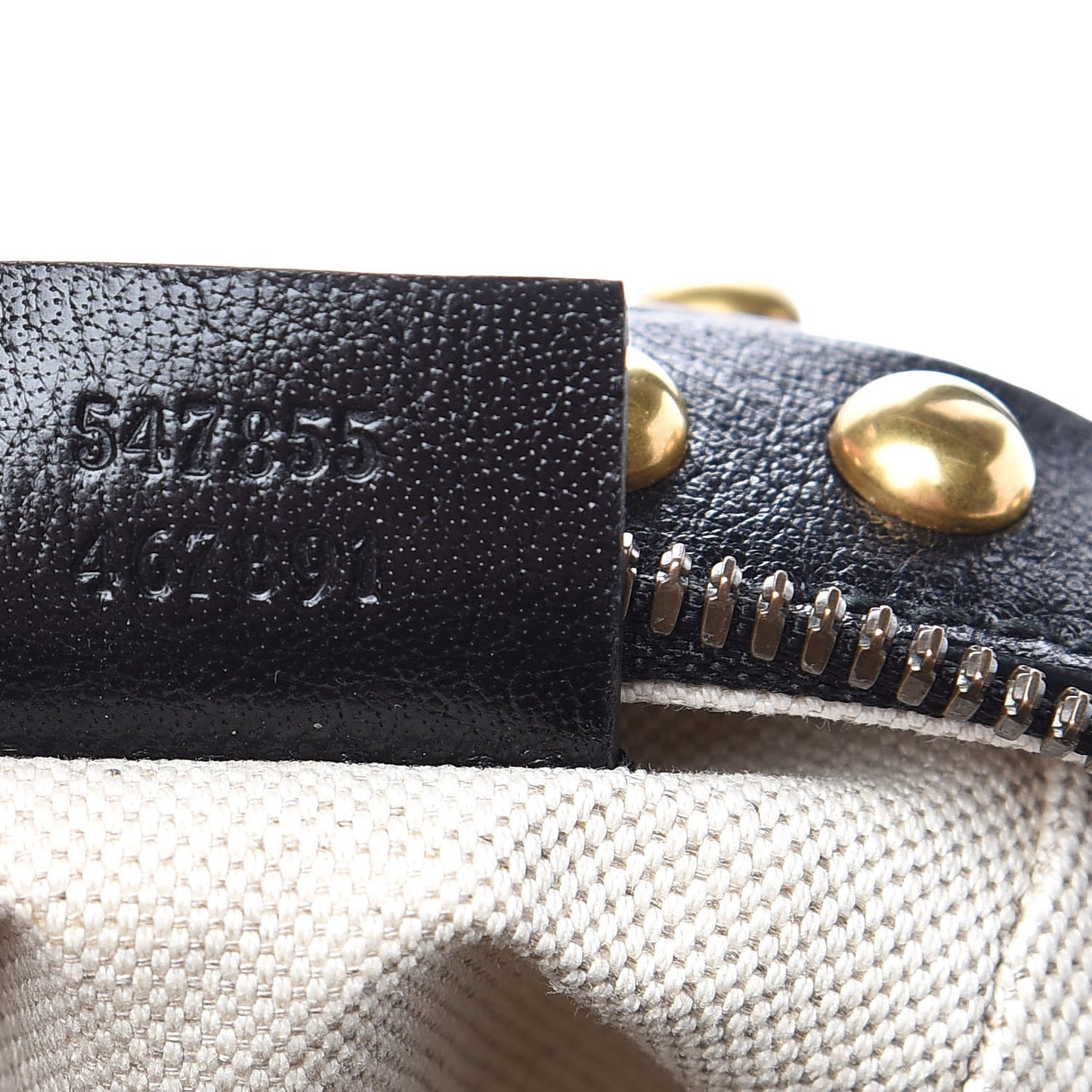 Calfskin Studded Mini Tifosa Baseball Shaped Shoulder Bag Black