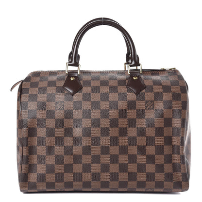 Louis Vuitton Damier Ebene Speedy 30 1 of 8