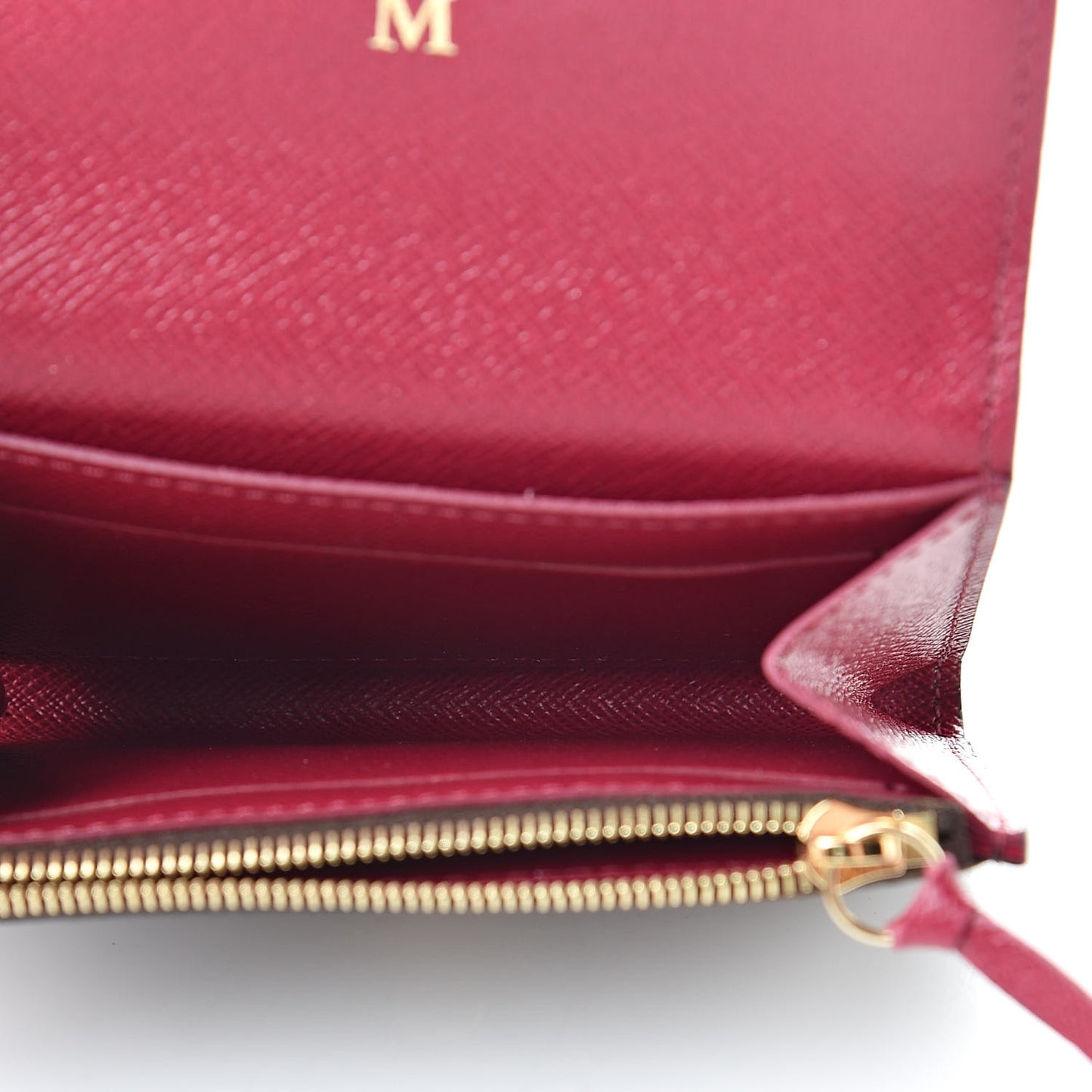 Monogram Rosalie Coin Purse Fuchsia