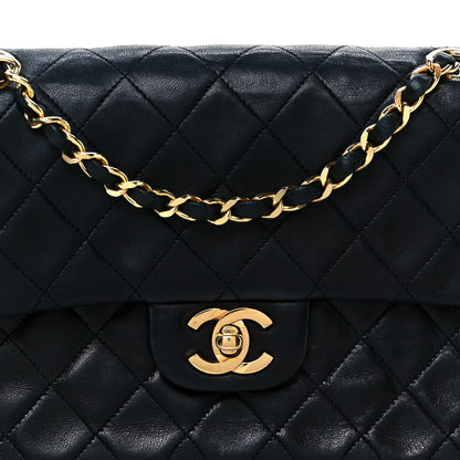 Chanel Lambskin Quilted Small Double Flap Black 19 of 23