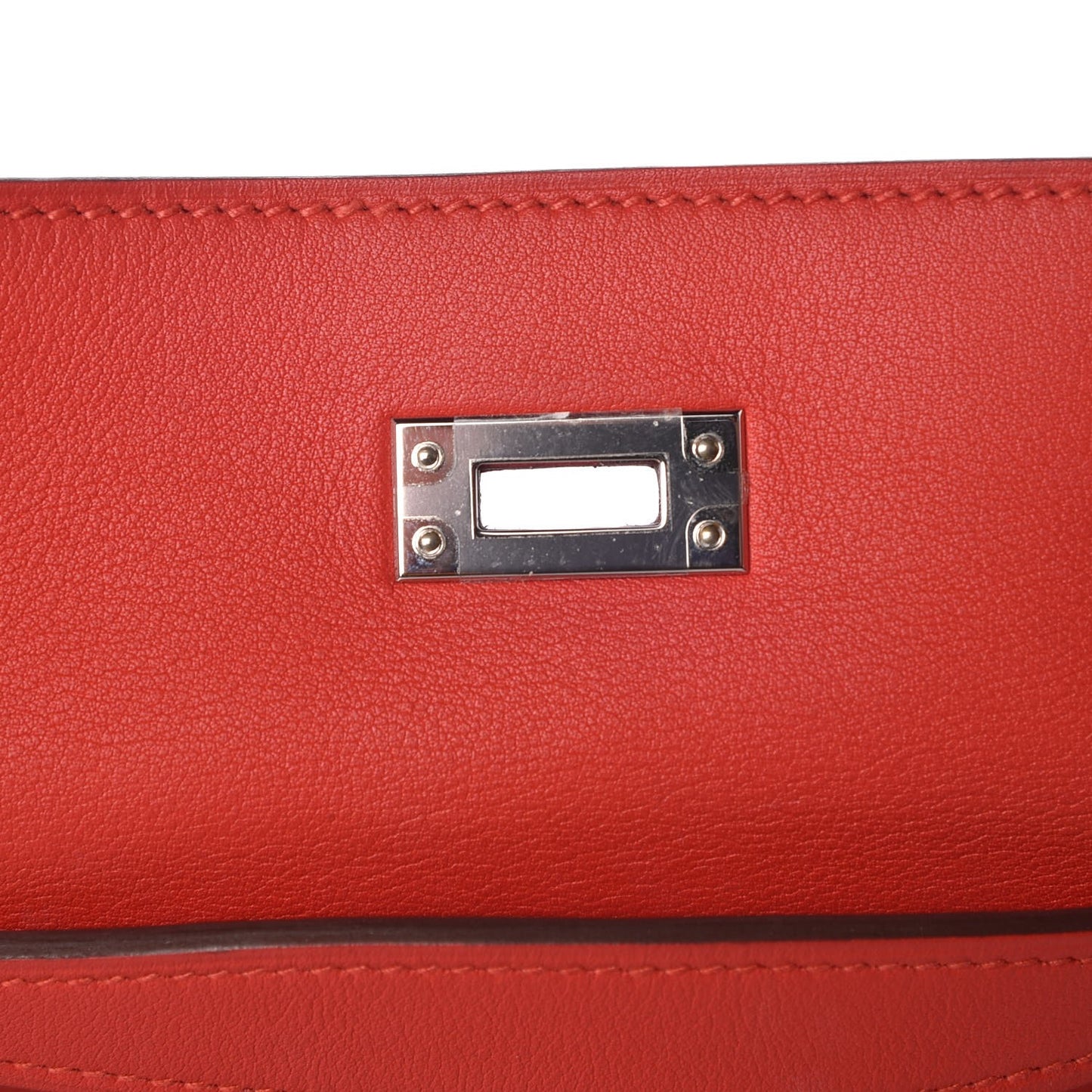 Swift Kelly Pochette Clutch Rouge Tomate