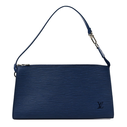 Louis Vuitton Epi Pochette Accessories 24 Myrtille 1 of 8