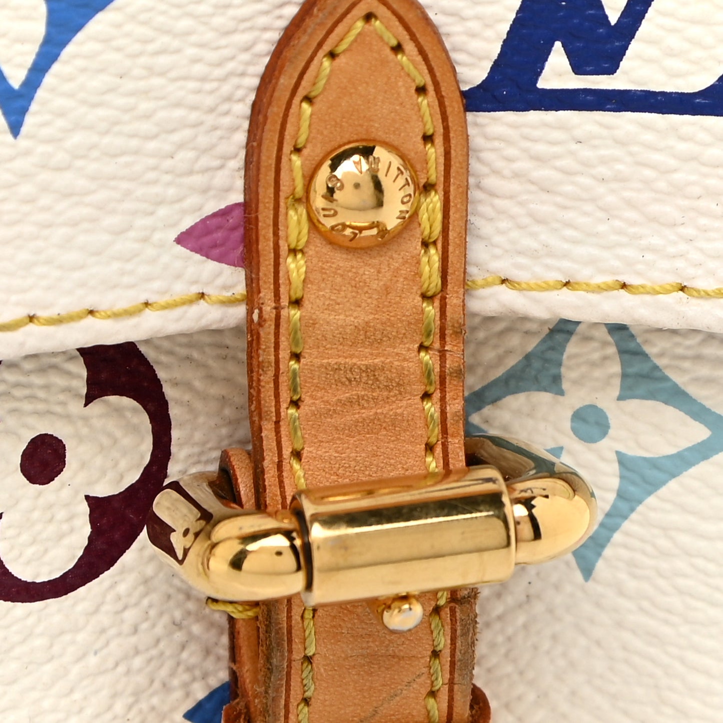 Monogram Multicolor Lodge PM White
