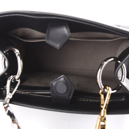 Fendi Vitello Century Opaco F is Fendi Small Runaway Satchel Black 5 of 9
