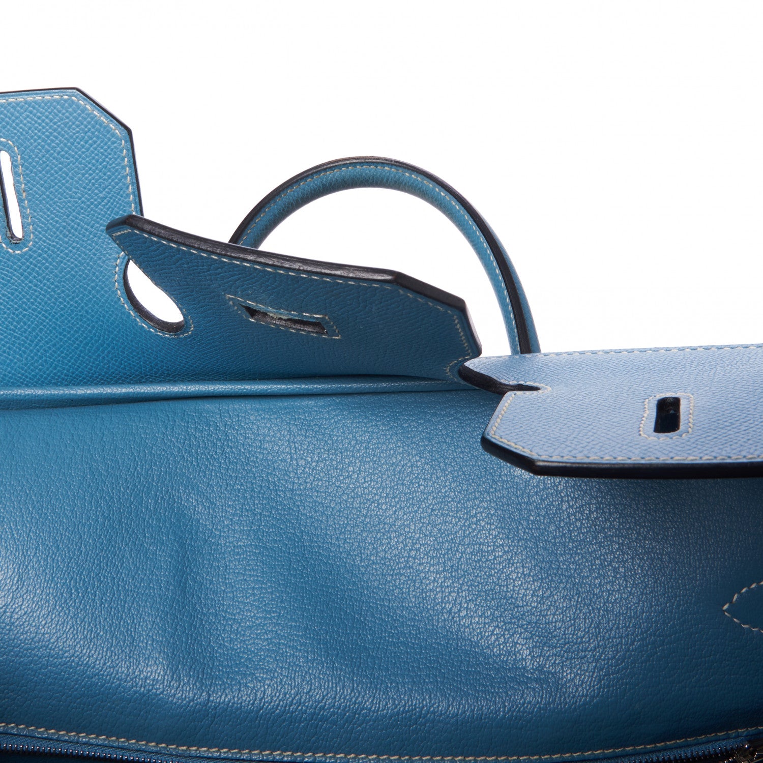 Hermes Epsom HAC Birkin 32 Blue Jean 17 of 39