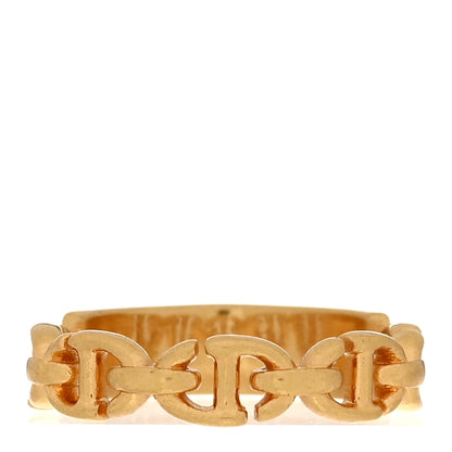 Christian Dior Metal Dior Club Ring S Gold 1 of 4