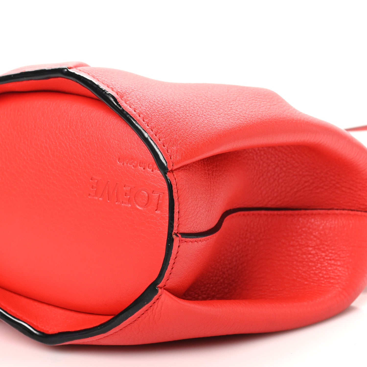 Loewe Calfskin Mini Elephant Crossbody Bag Scarlet Red 9 of 9