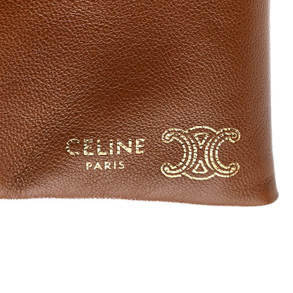 Celine Lambskin Micro Crystal Pouch Soft Tan 6 of 7