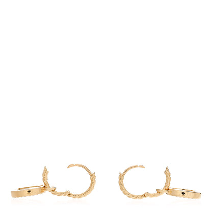 David Yurman 18K Yellow Gold Diamond Mother of Pearl Petite Elements Drop Earrings 4 of 5