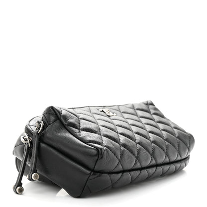 Chanel Calfskin Quilted Waist Bag Black 5 of 11