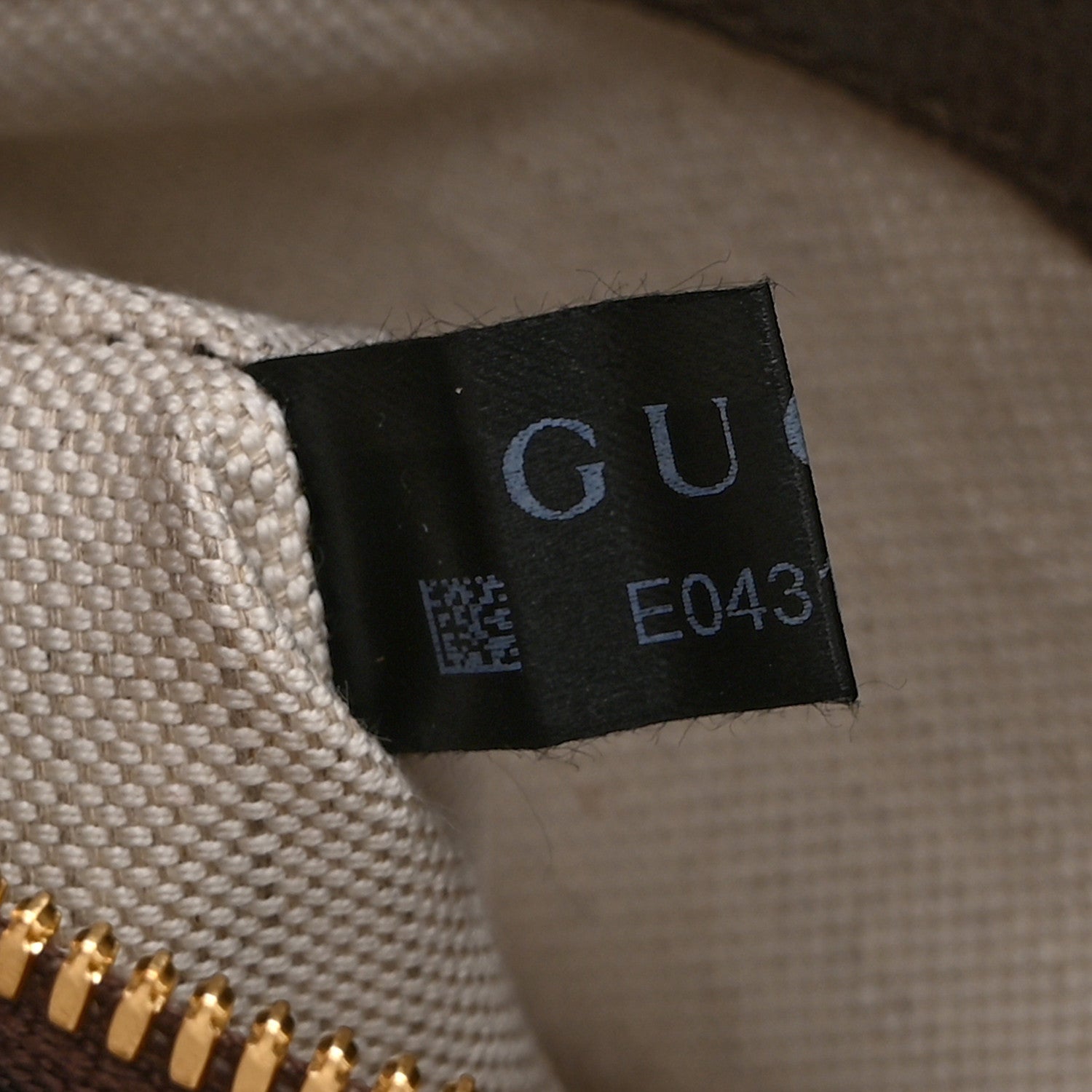 Gucci Monogram Jumbo GG Textured Dollar Calfskin Web Messenger Shoulder Bag Camel Ebony New Acero 8 of 11