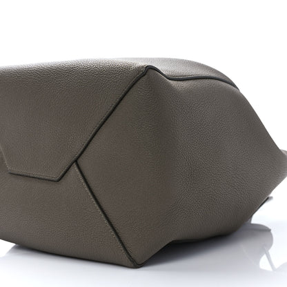 Celine Soft Grained Calfskin Small Belt Cabas Phantom Taupe 8 of 10