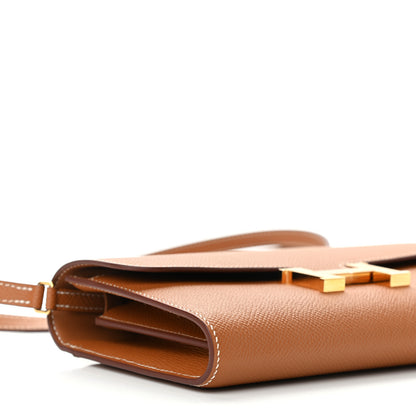 Hermes Epsom Constance Long Wallet To Go Gold 9 of 11