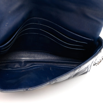 Christian Dior Patent Cannage Miss Dior Promenade Pouch Blue 4 of 5
