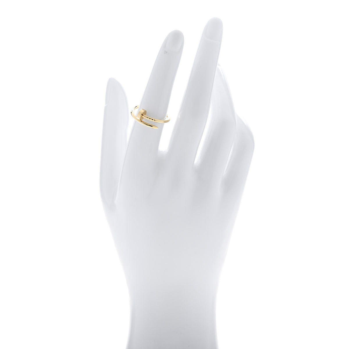 18K Yellow Gold Small Juste Un Clou Ring 52 6