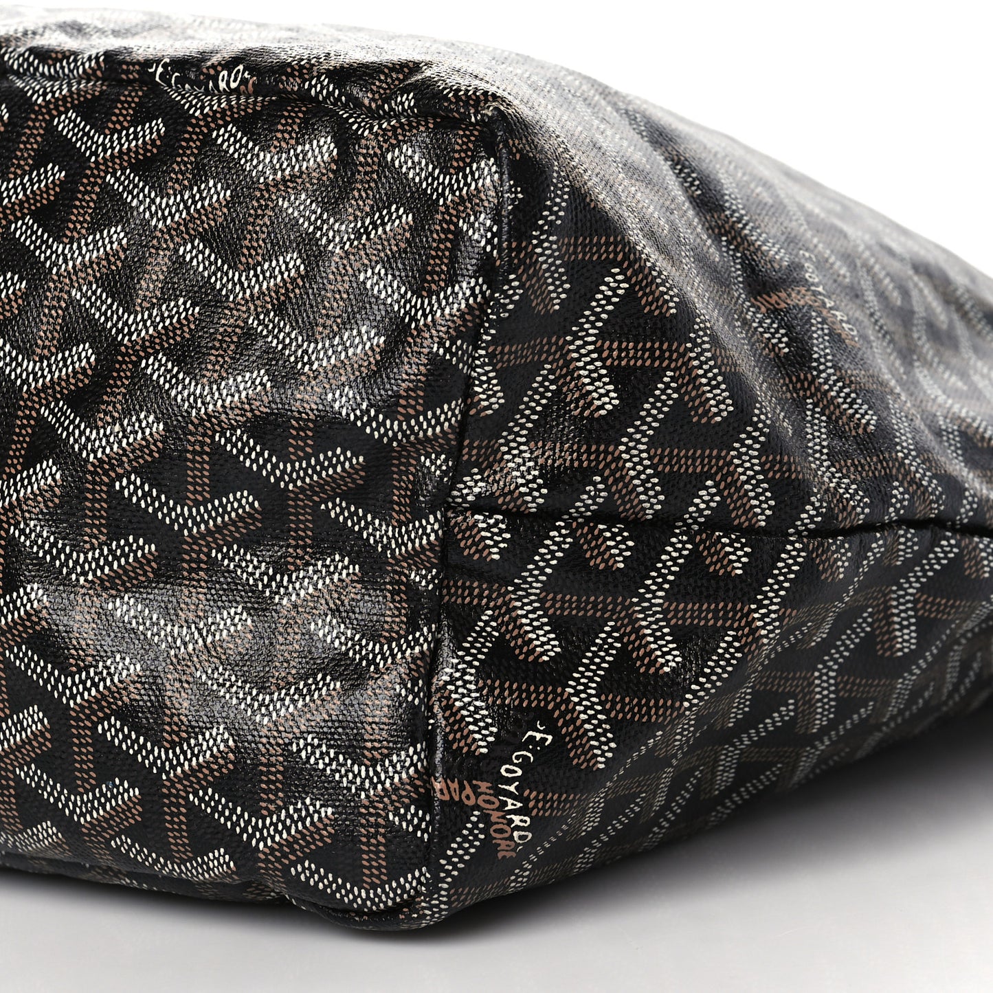 Goyardine Saint Louis PM Black Gold
