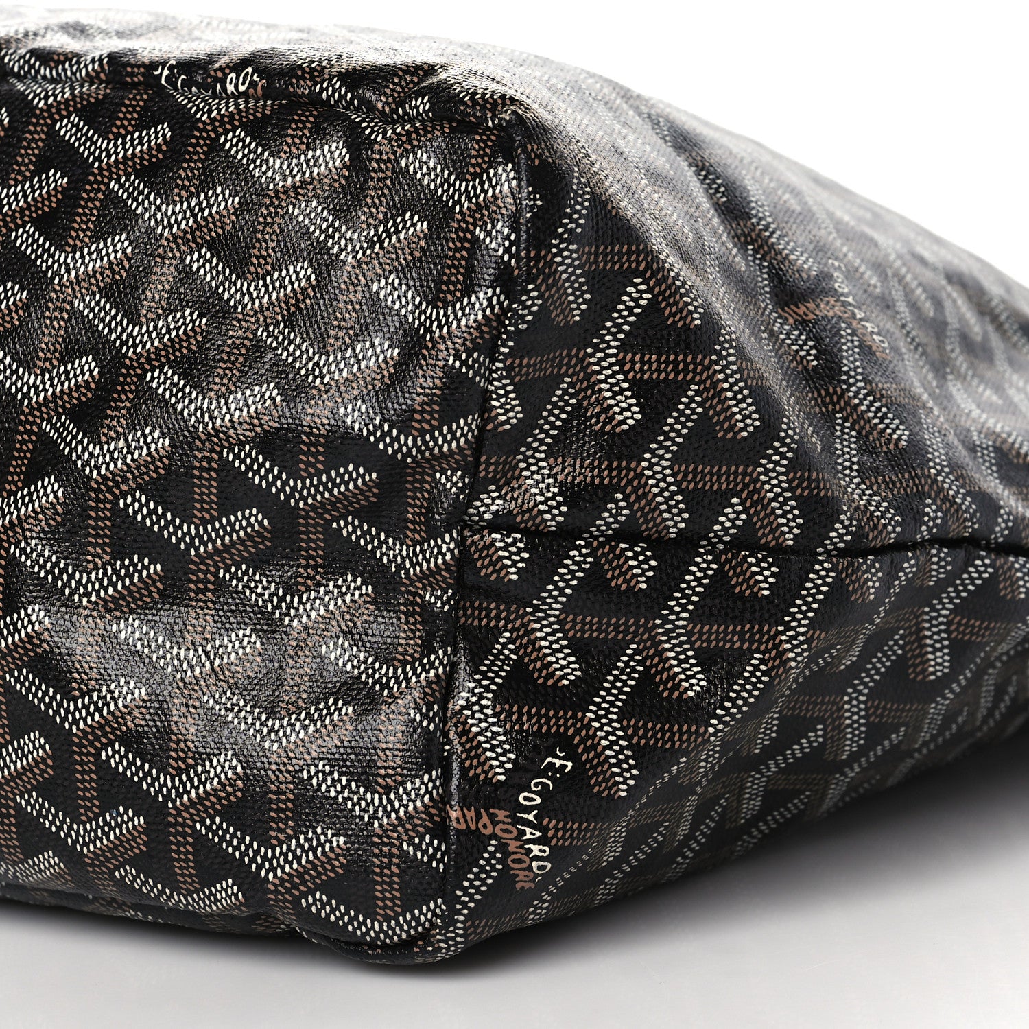 Goyard Goyardine Saint Louis PM Black Gold 9 of 12