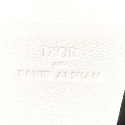 Christian Dior X DANIEL ARSHAM Grained Calfskin Newspaper Messenger White 6 of 9