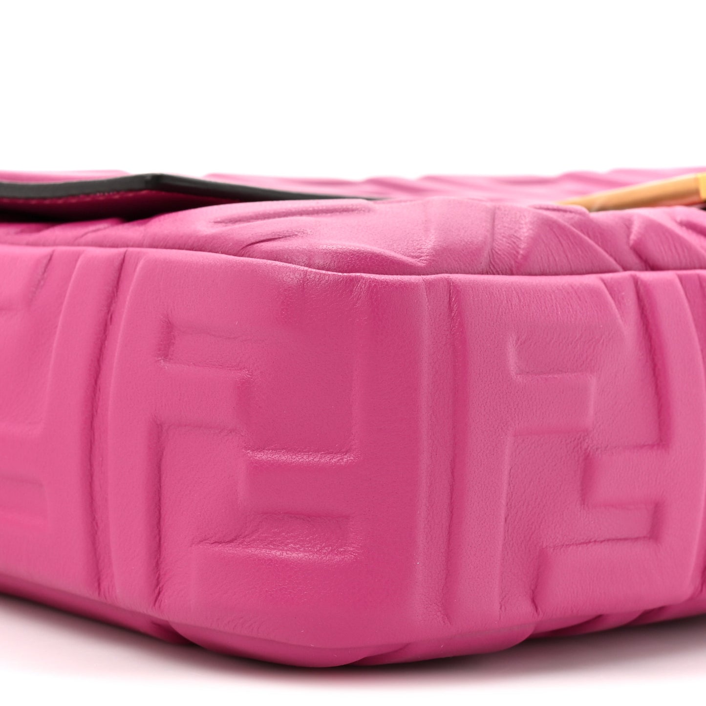 Nappa FF 1974 Embossed Baguette Ciclamino Pilar