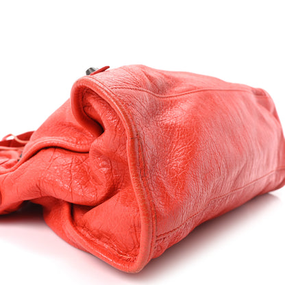 Balenciaga Agneau Classic Hardware City Rouge Coquelicot Rouge Braise 10 of 11