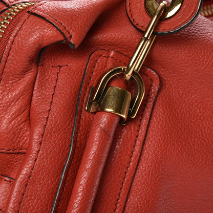 Chloe Calfskin Large Paraty Paprika Red 11 of 15
