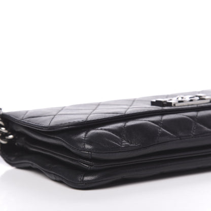 Chanel Lambskin Quilted Soft Boy Flap Black 8 of 14