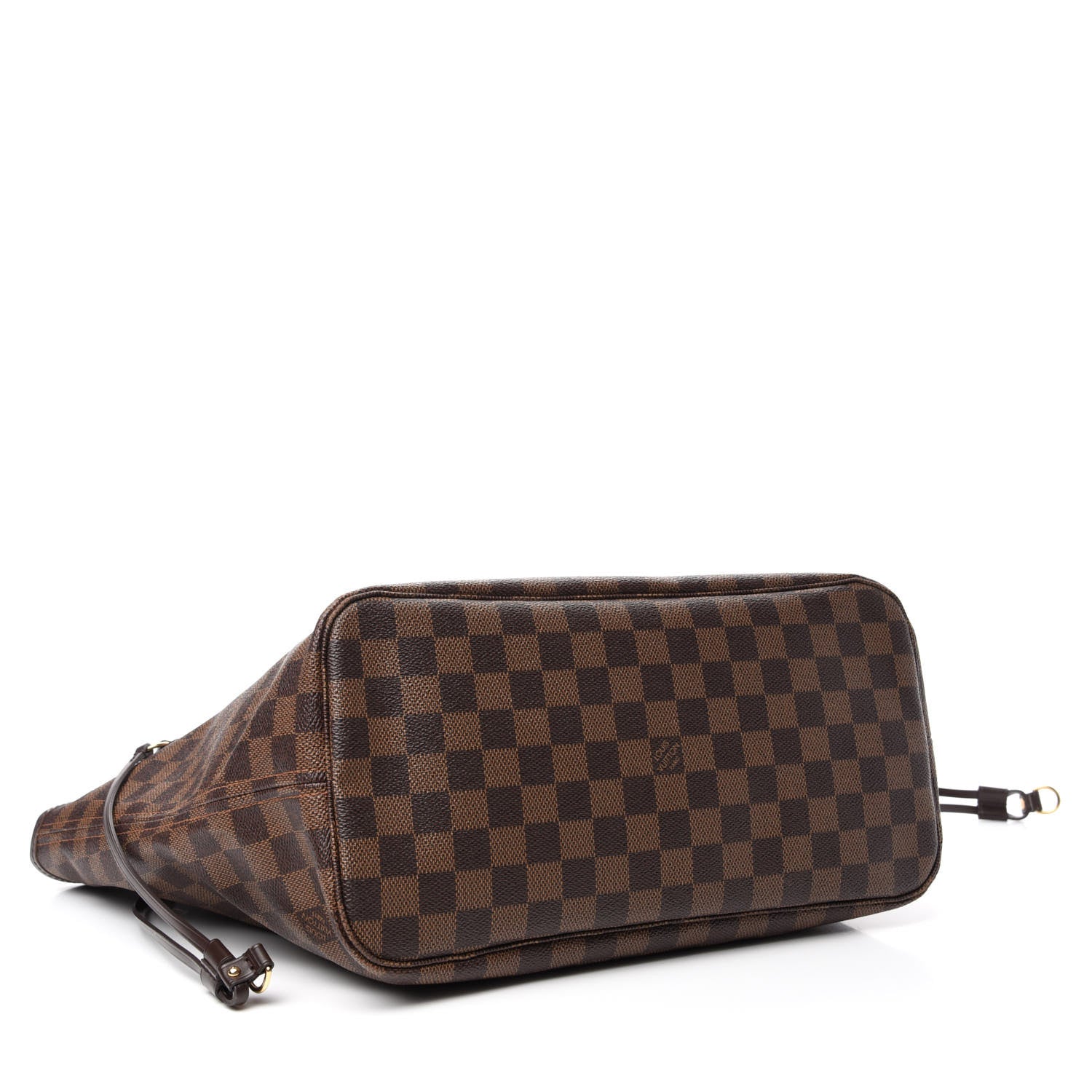 Louis Vuitton Damier Ebene Neo Neverfull MM Rose Ballerine 4 of 11
