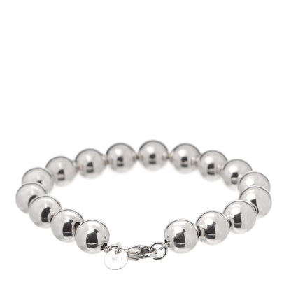 Tiffany Sterling Silver 10mm HardWear Ball Bracelet 3 of 5