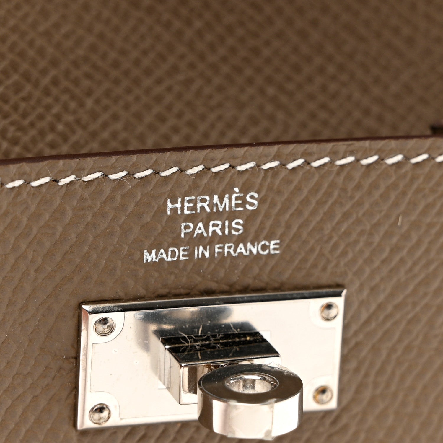 Hermes Epsom Kelly Pocket Compact Wallet Etoupe 7 of 8