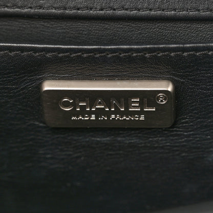 Chanel Snakeskin Medium Boy Flap Black 6 of 16