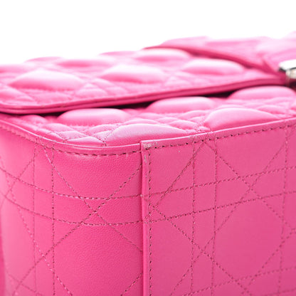 Christian Dior Lambskin Cannage Large Miss Dior Flap Fuchsia 7 of 11