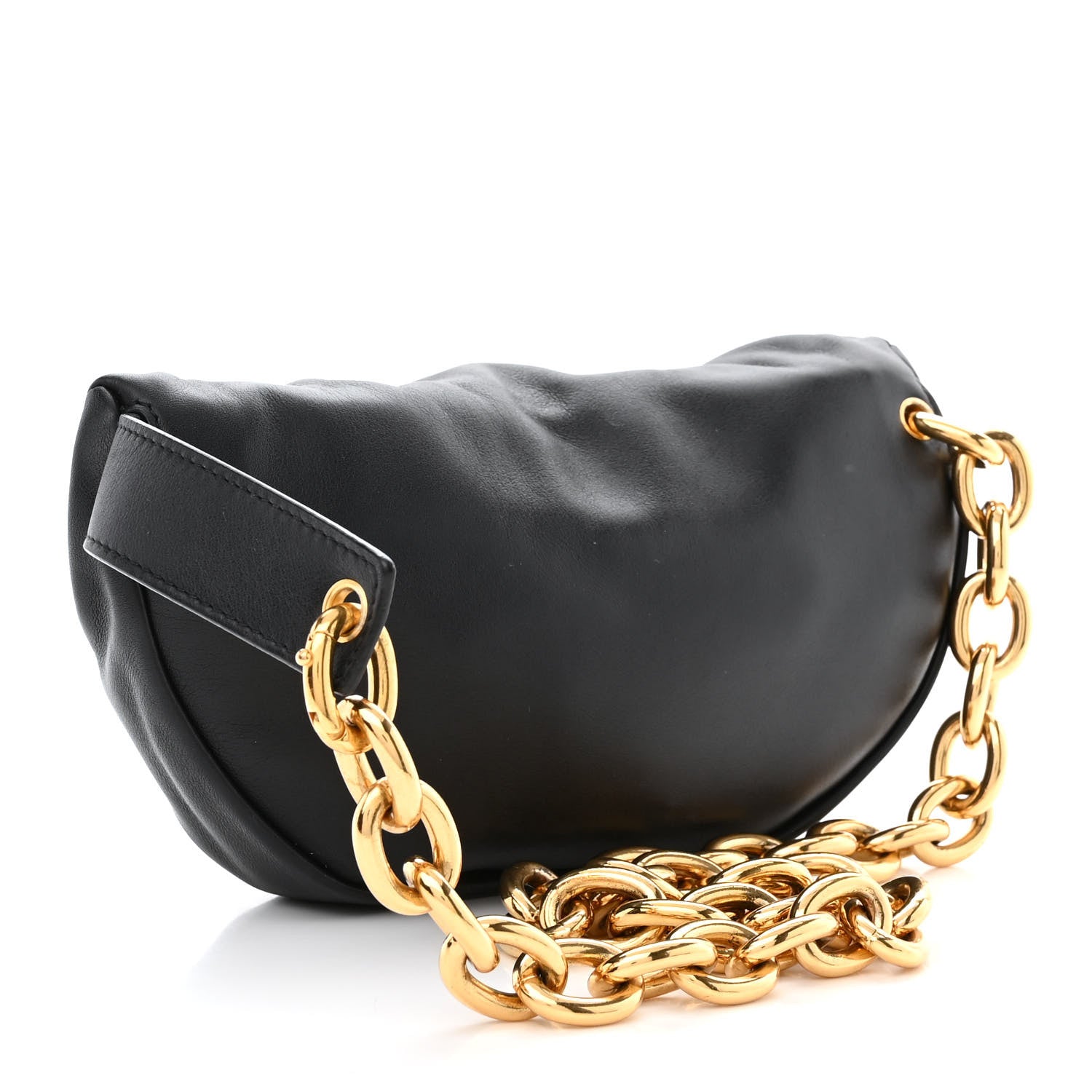 Bottega Veneta Nappa The Belt Chain Pouch Black 3 of 10
