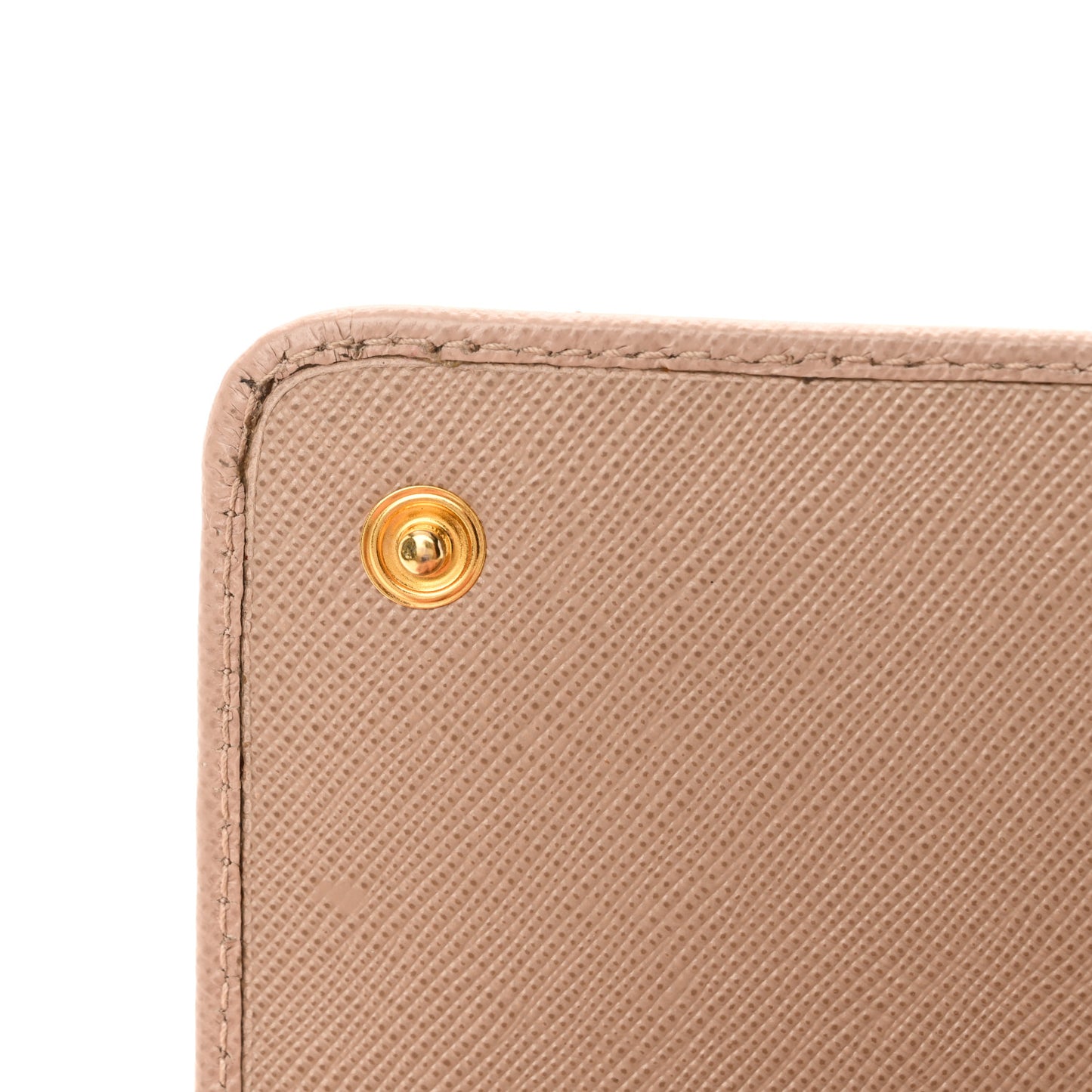 Saffiano Metal Large Chain Wallet Cammeo