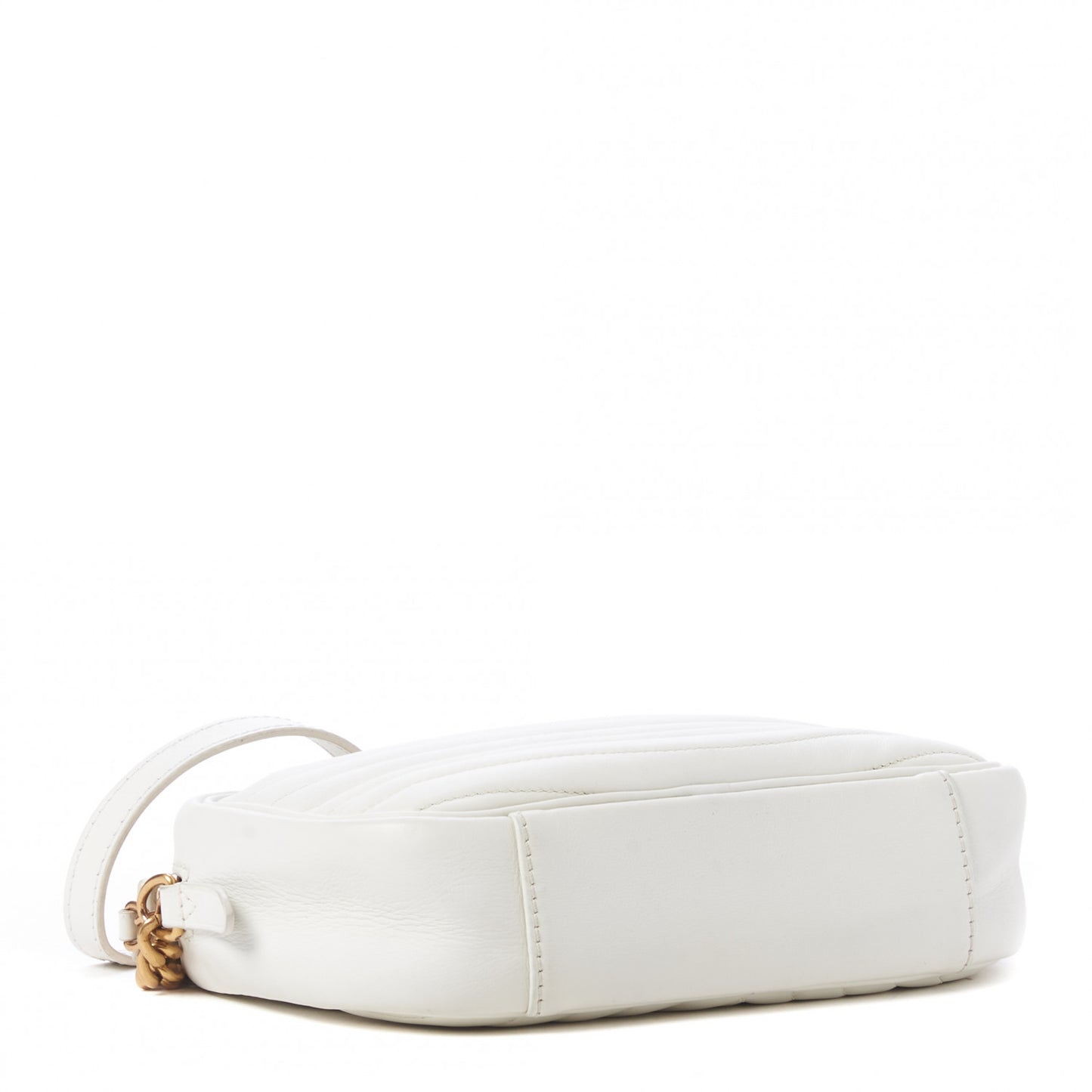 Calfskin New Wave Camera Bag White