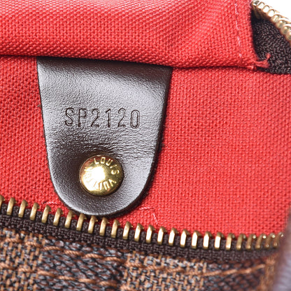 Louis Vuitton Damier Ebene Speedy 30 8 of 18