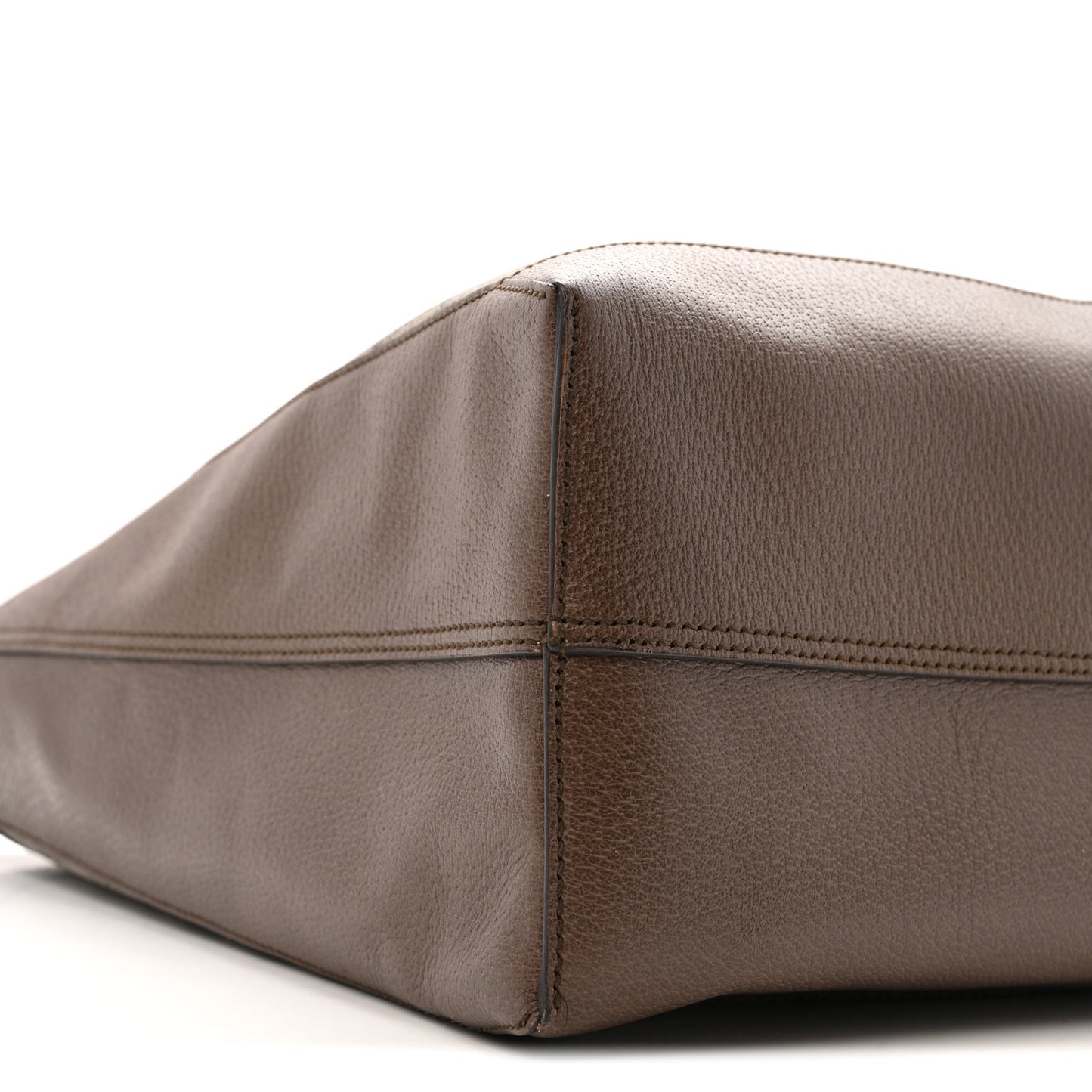 GG Supreme Monogram Web Ophidia Tote Brown