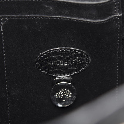 Mulberry Shrunken Calfskin Mini Bayswater Buckle Black 7 of 10