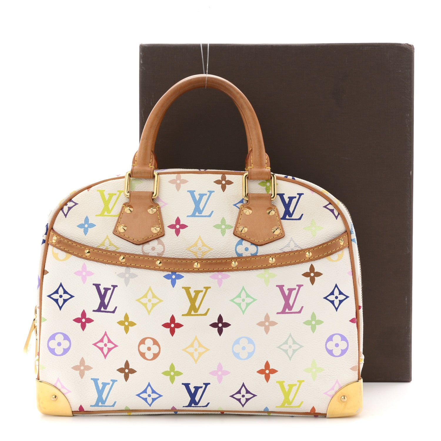 Louis Vuitton Monogram Multicolor Trouville White 13 of 13