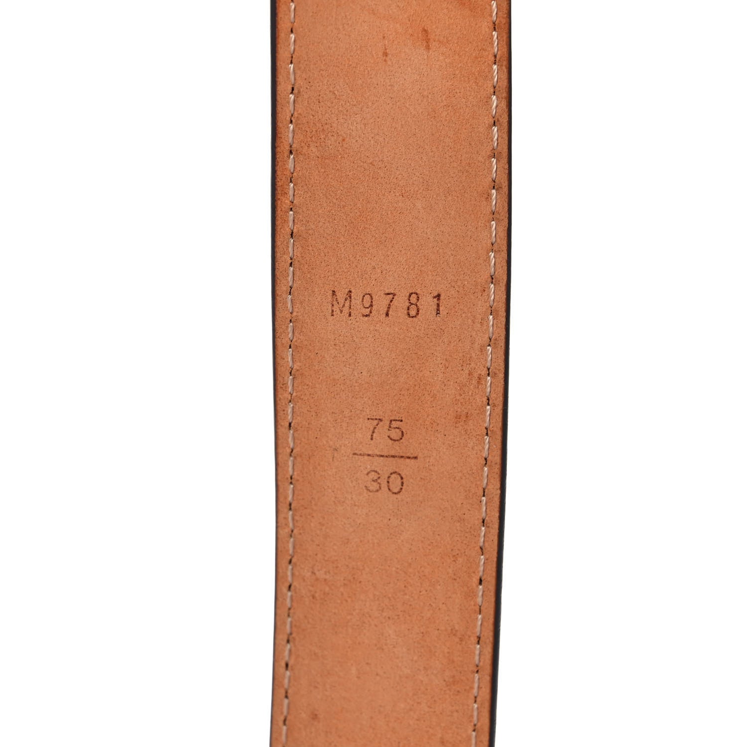 Louis Vuitton Mini Monogram 25mm LV Initiales Belt 75 30 4 of 7