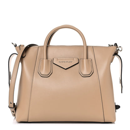 Givenchy Smooth Calfskin Small Soft Antigona Beige Cappuccino 3 of 9