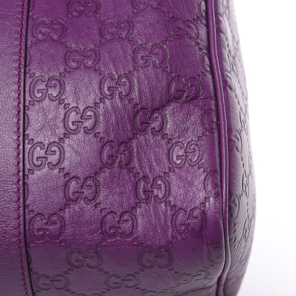 Gucci Guccissima Medium Joy Boston Purple 12 of 17