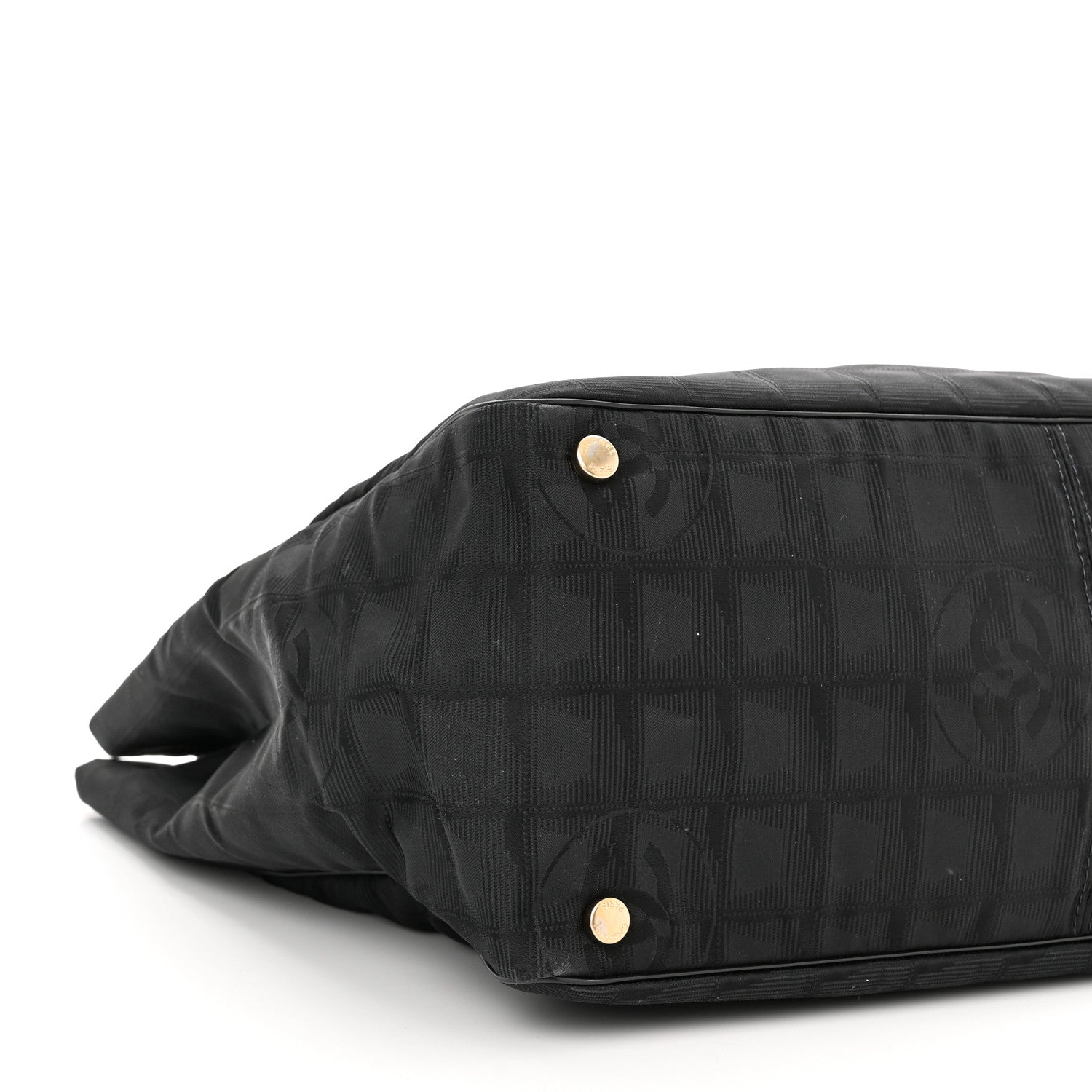 Chanel Nylon Medium Travel Tote Black 9 of 14