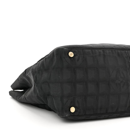 Chanel Nylon Medium Travel Tote Black 9 of 14