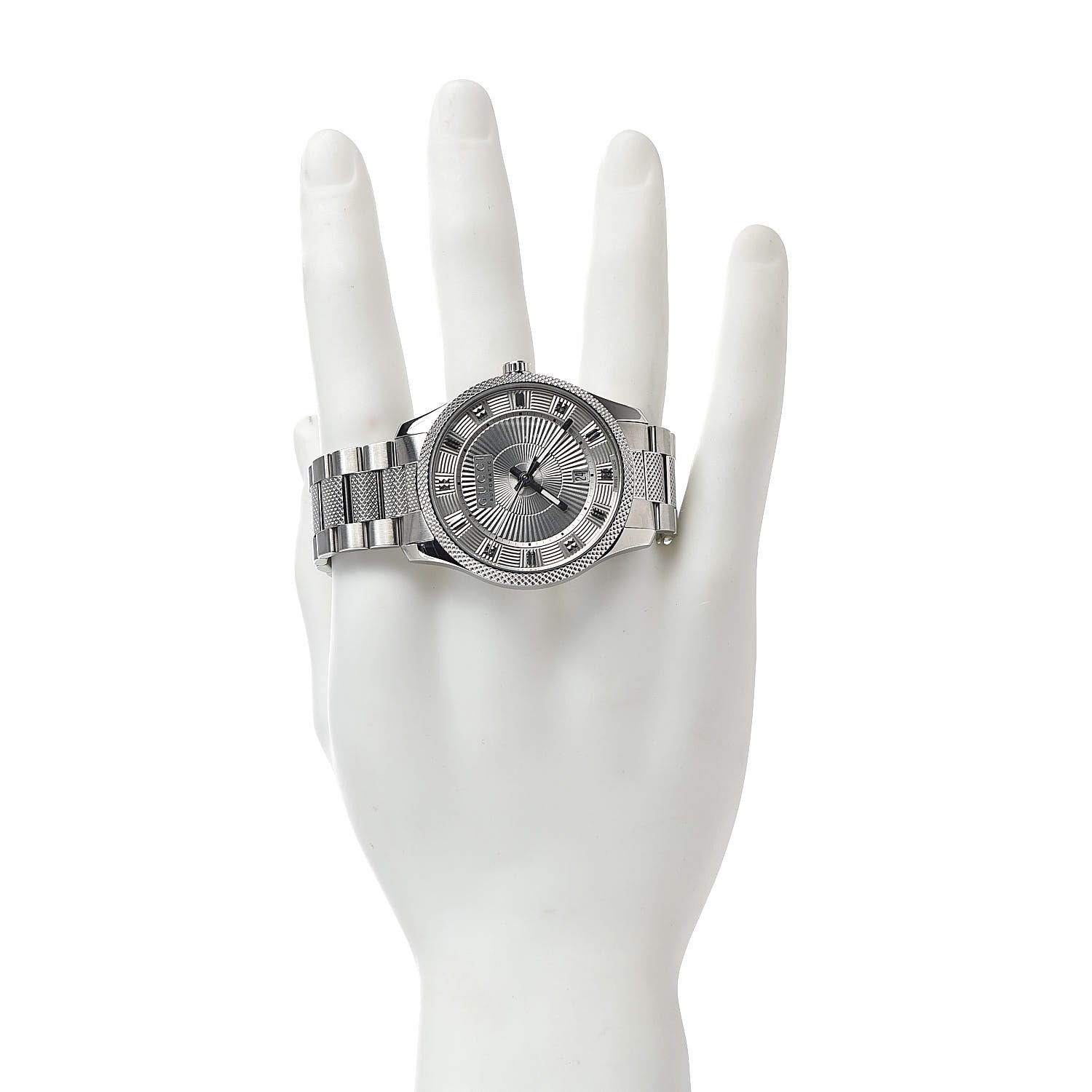 Gucci Stainless Steel 40mm G-Timeless Eryx Automatic Watch 2 of 8