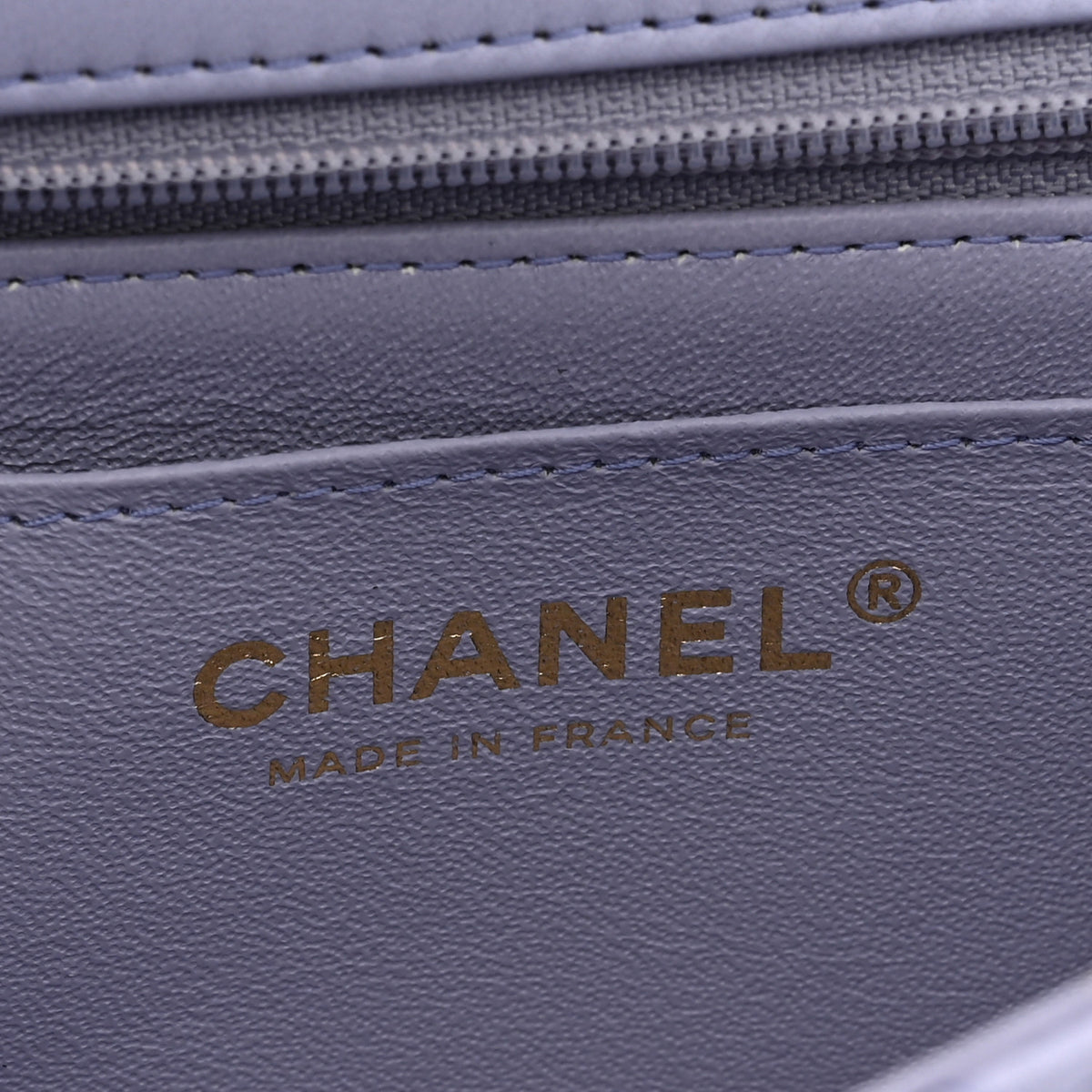 Chanel Lambskin Quilted Mini Top Handle Rectangular Flap Light Purple 6 of 10