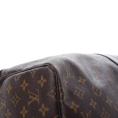 Louis Vuitton Monogram Macassar Keepall Bandouliere 55 9 of 13